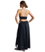 Softwash Linen Halter Dress- Nocturnal Navy