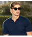 Bellagio All-Season Short Sleeve Merino Polo- Navy