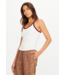 Pipa Rib Tank Top- Natural