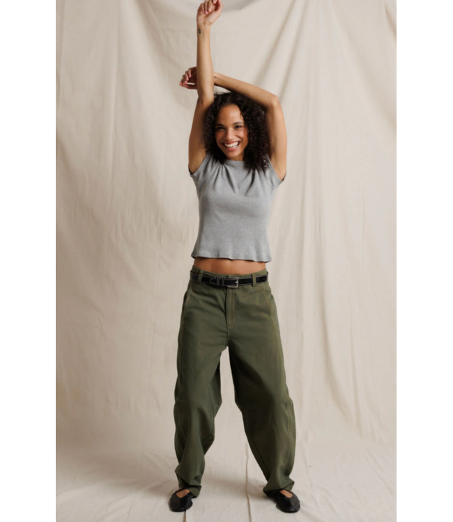 Macy Tee- Heather Grey