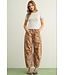 Paisley Barrel Leg Pants