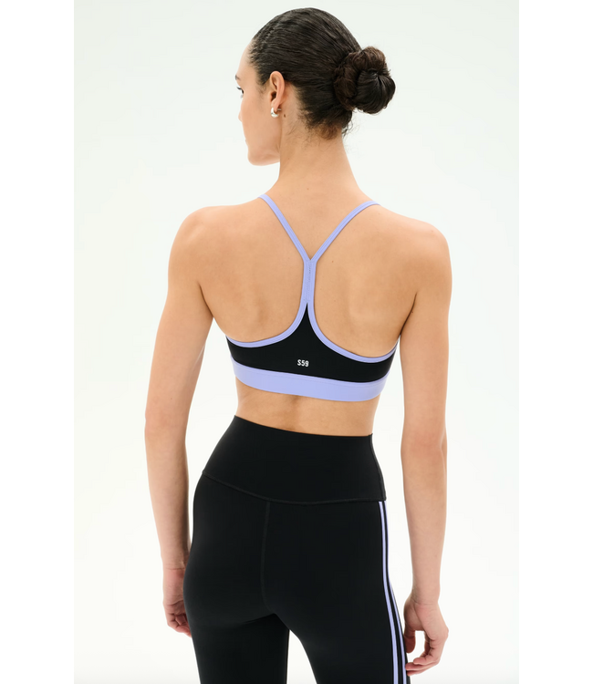 Emerson Airweight Bra- Black/Purple Haze
