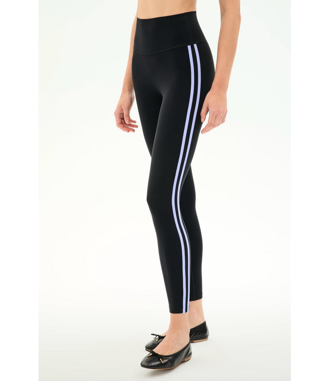 Ella High Waist Airweight 7/8- Black/Purple Haze