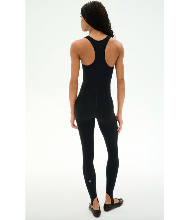 Darci Airweight Stirrup Jumpsuit- Black