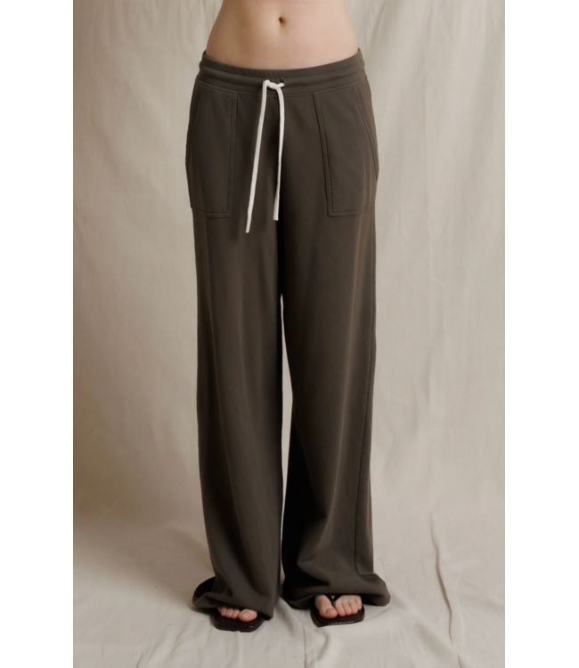 Noah Pocket Pant- Dark Olive
