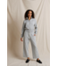 Milana Track Jacket- Heather Grey
