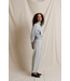 Milana Track Jacket- Heather Grey