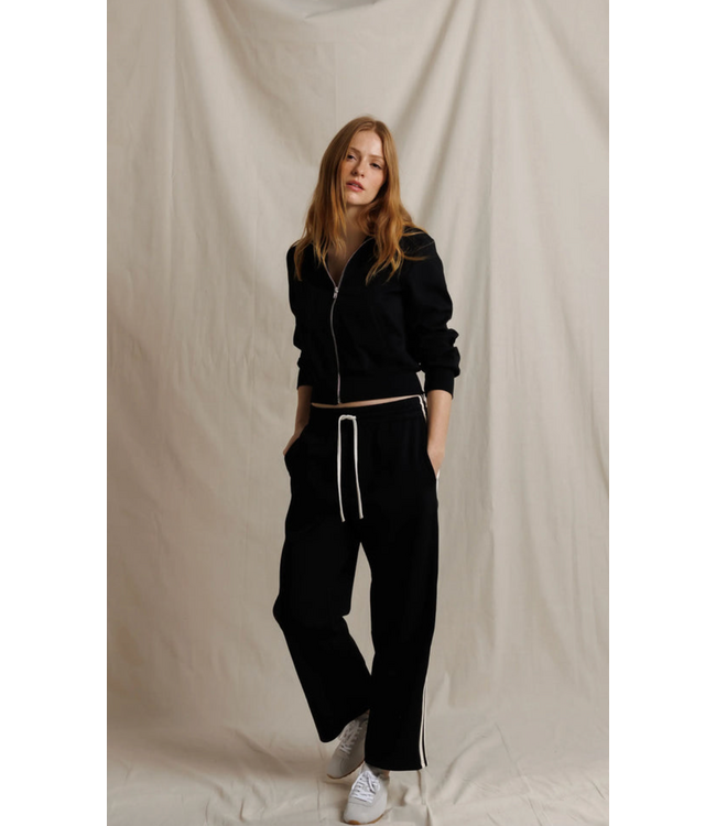 Milana Track Jacket- Black