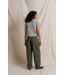 Carter Stripe Crew- Natural/Black