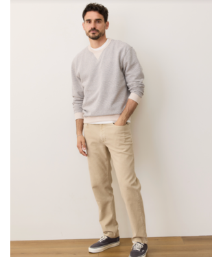 Marine Layer 5 Pocket Flex Terry  Pant Slim Fit- Khaki