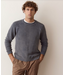 Garment Dye Roll Neck Sweater- Mood Indigo