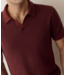 Liam Sweater Polo- Red/Navy Stripe