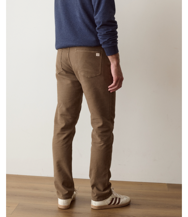 5 Pocket Flex Terry Pant Slim Straight- Daisy Brown