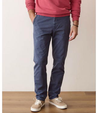 Marine Layer Saturday Twill Chino Slim Straight- Navy