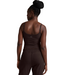 Spacedye Forever Waist Length Tank- Dark Chocolate