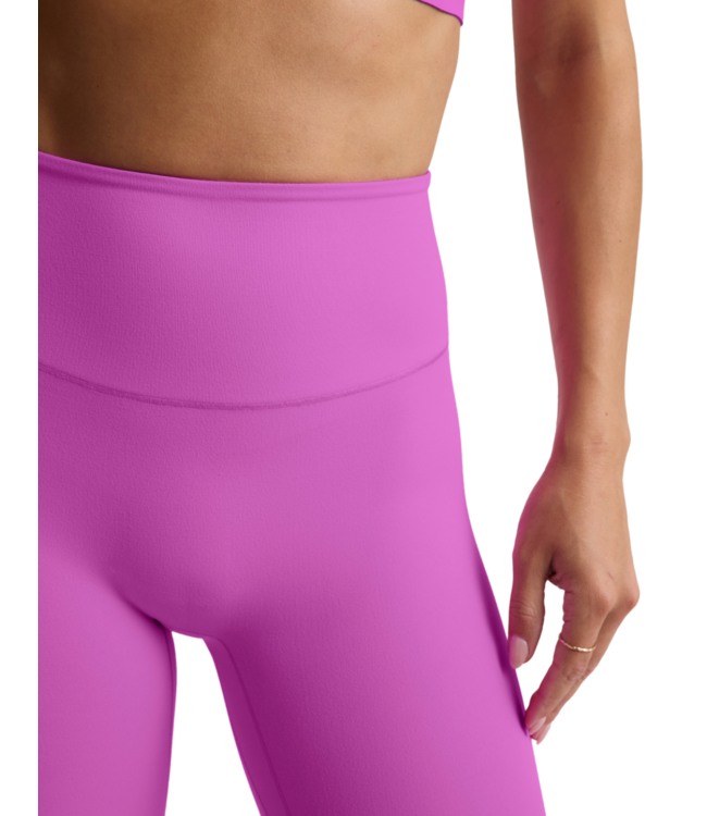 Glowzone High Waisted Midi Legging- Electric Fuchsia