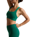 Glowzone Medium Impact Bra- Legacy Pine