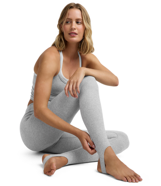 Beyond Yoga Spacedye Stirrup High Waisted Legging- Silver Mist