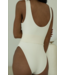 Kim Rib One Piece- Cream