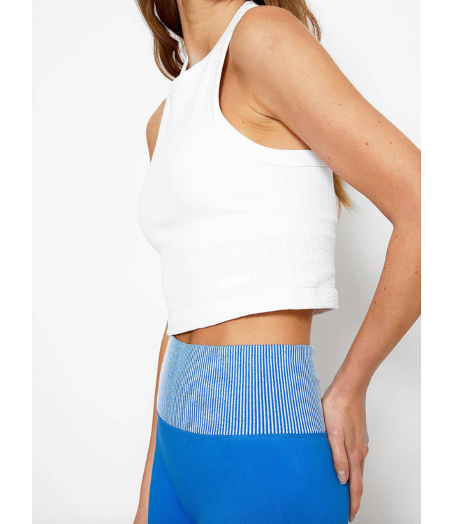 Mia Tank Bra- White