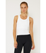 Bari Bra Tank- White