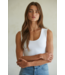 Seamless Double Layer Tank- White