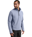 Pacer Fleece QZ Mens Pullover- Dusty Blue