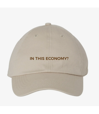 In This Economy Hat- Sand