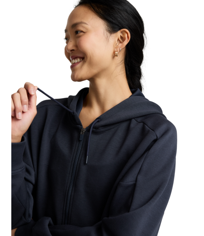 Softspring Full Zip Hooded Jacket- Nocturnal Navy