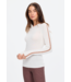 Merino Wool Long Sleeve Top- Natural