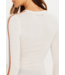 Merino Wool Long Sleeve Top- Natural