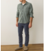 Pacifica Stretch Twill Overshirt- Olive