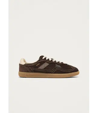 Alohas Tb. 490 Crochet Leather Sneakers- Chocolate