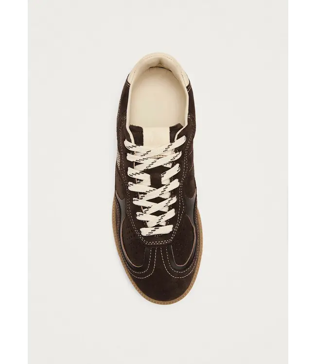 Tb. 490 Crochet Leather Sneakers- Chocolate