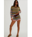 Balboa Short- Paradise Stripe