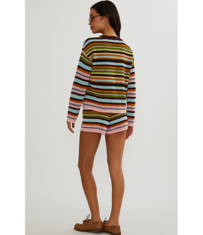 Balboa Short- Paradise Stripe
