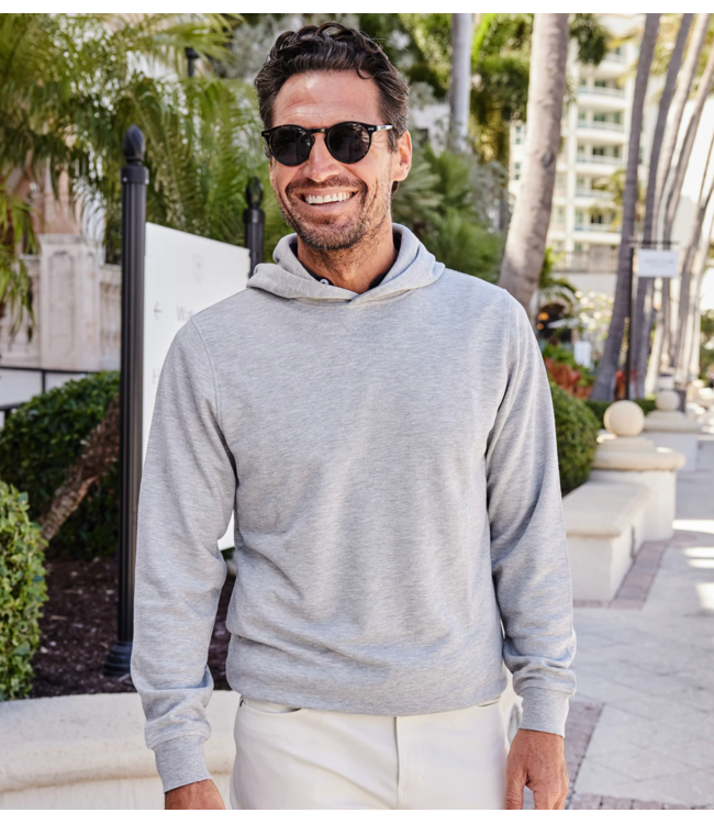 Cloud Cotton Hoodie- Light Grey