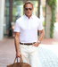 The Original Dress Collar Polo- White