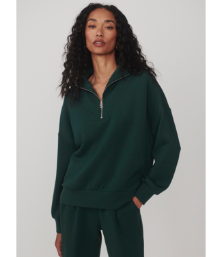 Varley Hawley Half Zip Sweat- Ponderosa Pine