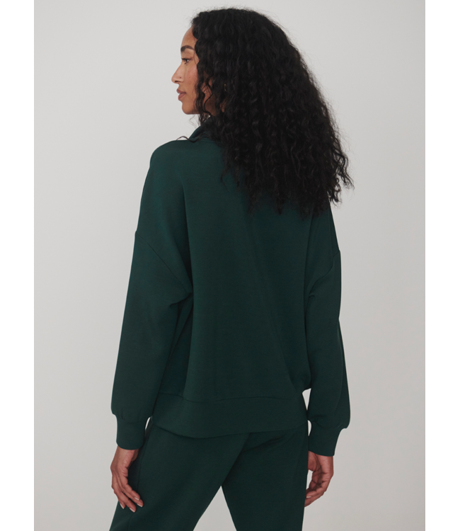 Hawley Half Zip Sweat- Ponderosa Pine