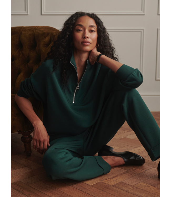 Hawley Half Zip Sweat- Ponderosa Pine