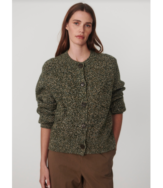 Varley Patricia Knit Cardigan- Ponderosa Pine Fleck