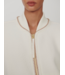 Klaudia Fleece Jacket- Egret