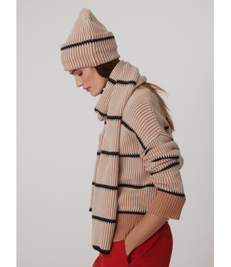 Varley Angharad Knit Beanie- Mid Tan