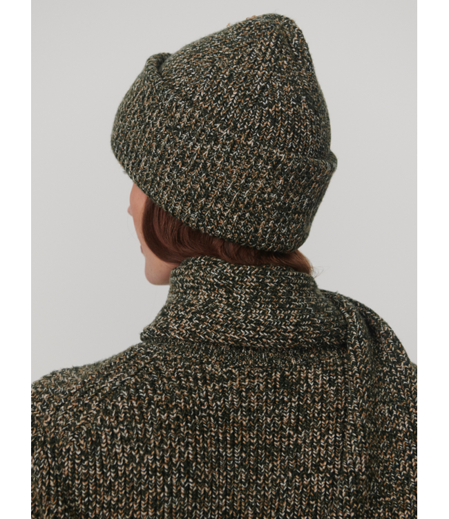 Carly Knit Beanie 2.0- Ponderosa Pine Fleck