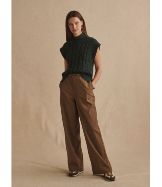 Varley Lima Wide Leg 31- Teak Olive