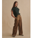 Lima Wide Leg 31- Teak Olive
