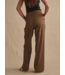Lima Wide Leg 31- Teak Olive