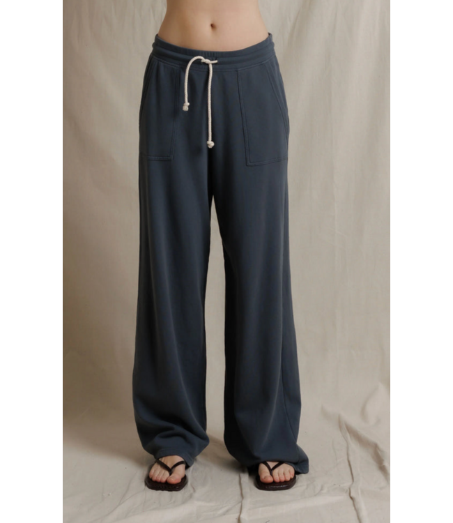 Noa Drawstring Pocket Pant- Turbulence