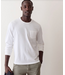 Luxe Slub Pocket Tee- White